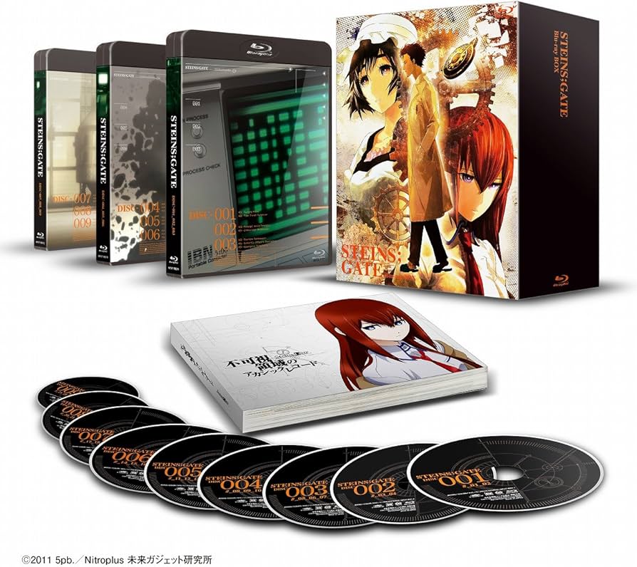 Amazon.com: Animation - Steins;Gate Blu-Ray Box (9BDS) [Japan BD