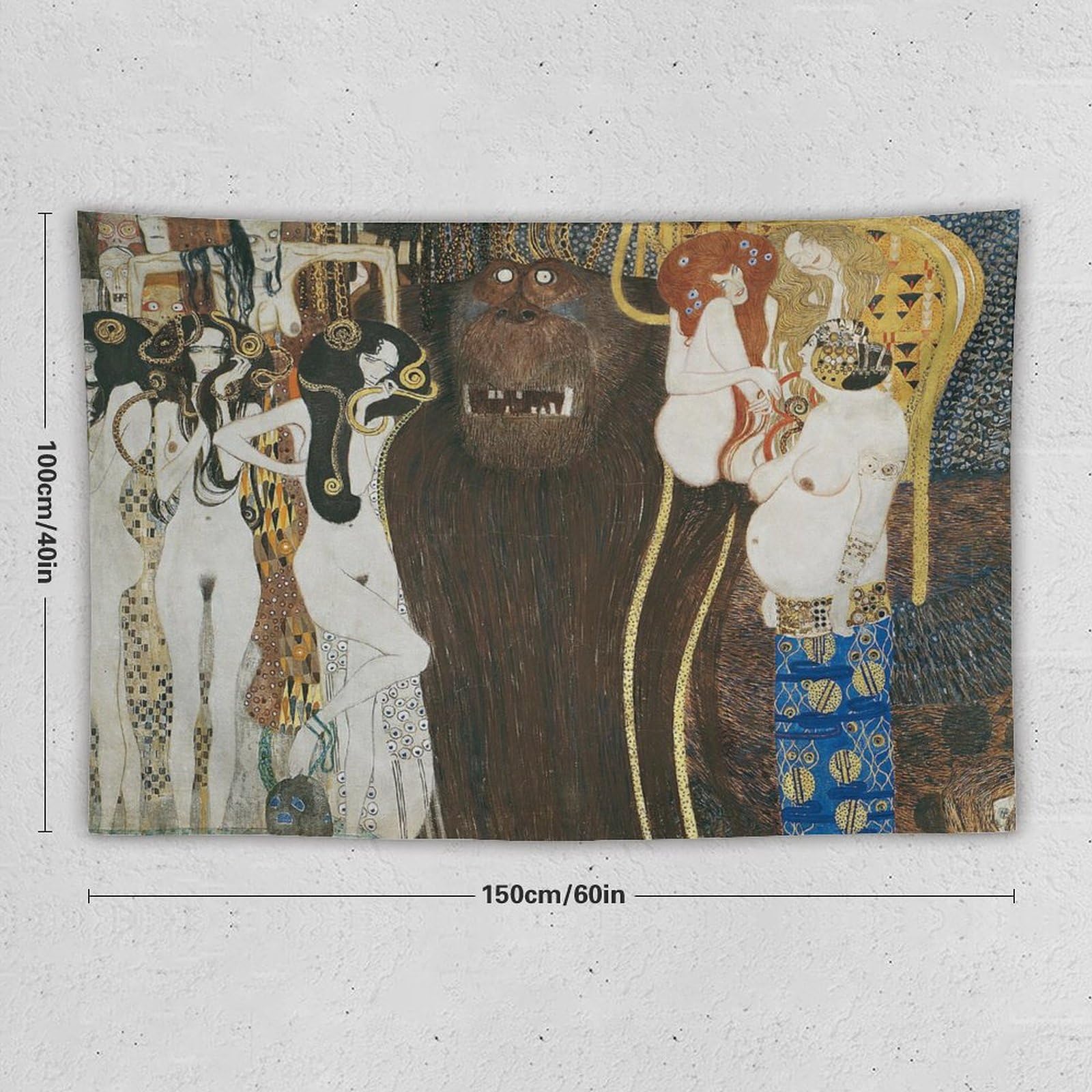 Amazon.co.jp: Gustav Klimtグスタフ・クリムト《ベートーヴェン