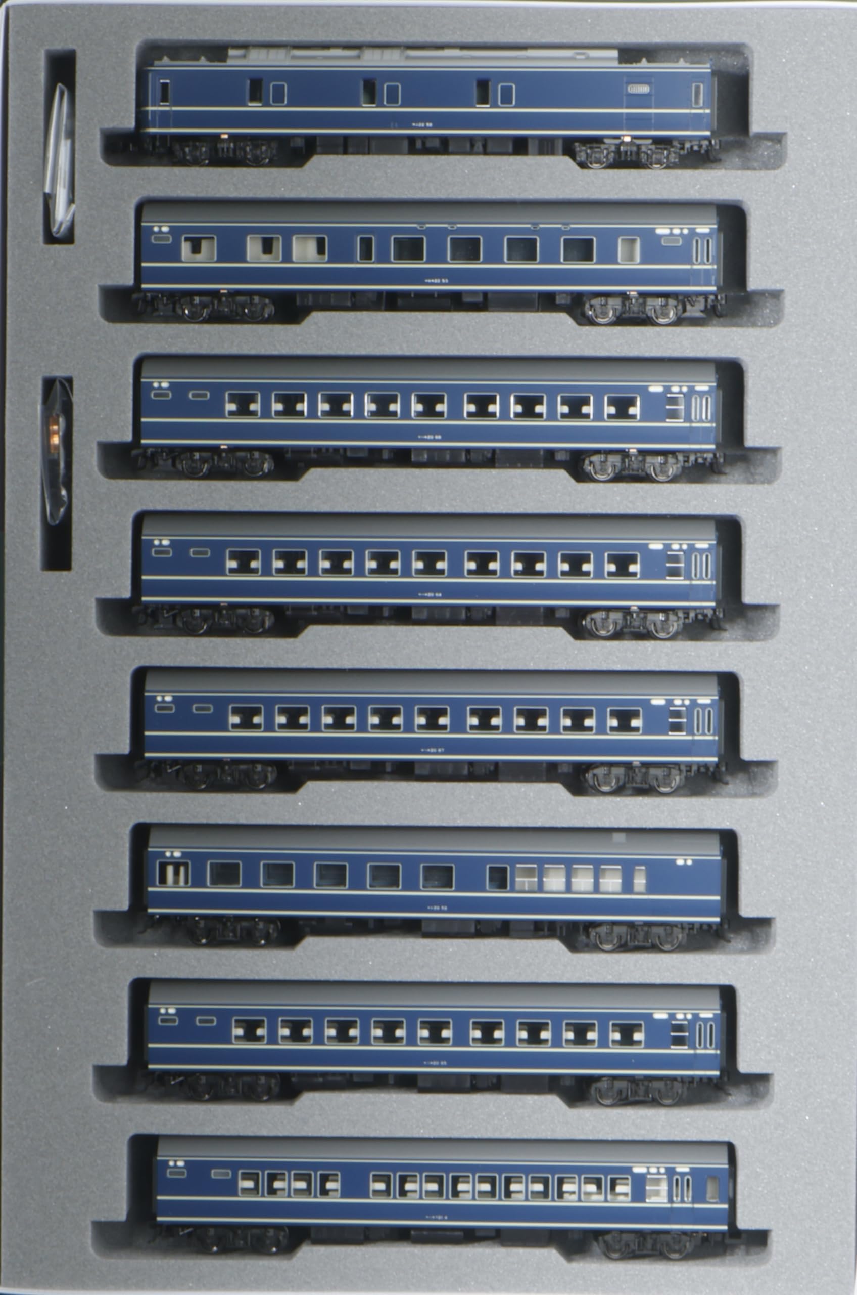 鉄道模型 1/150 20系 寝台特急 さくら 長崎編成 8両セット ジャンク