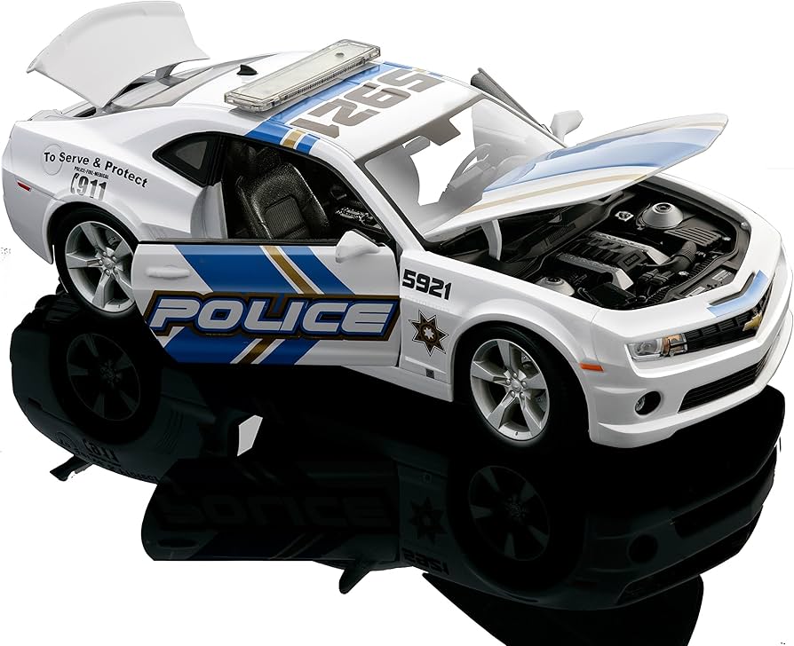 Amazon | マイスト1/18スケール 2010シボレーカマロ、SS RS パトカー