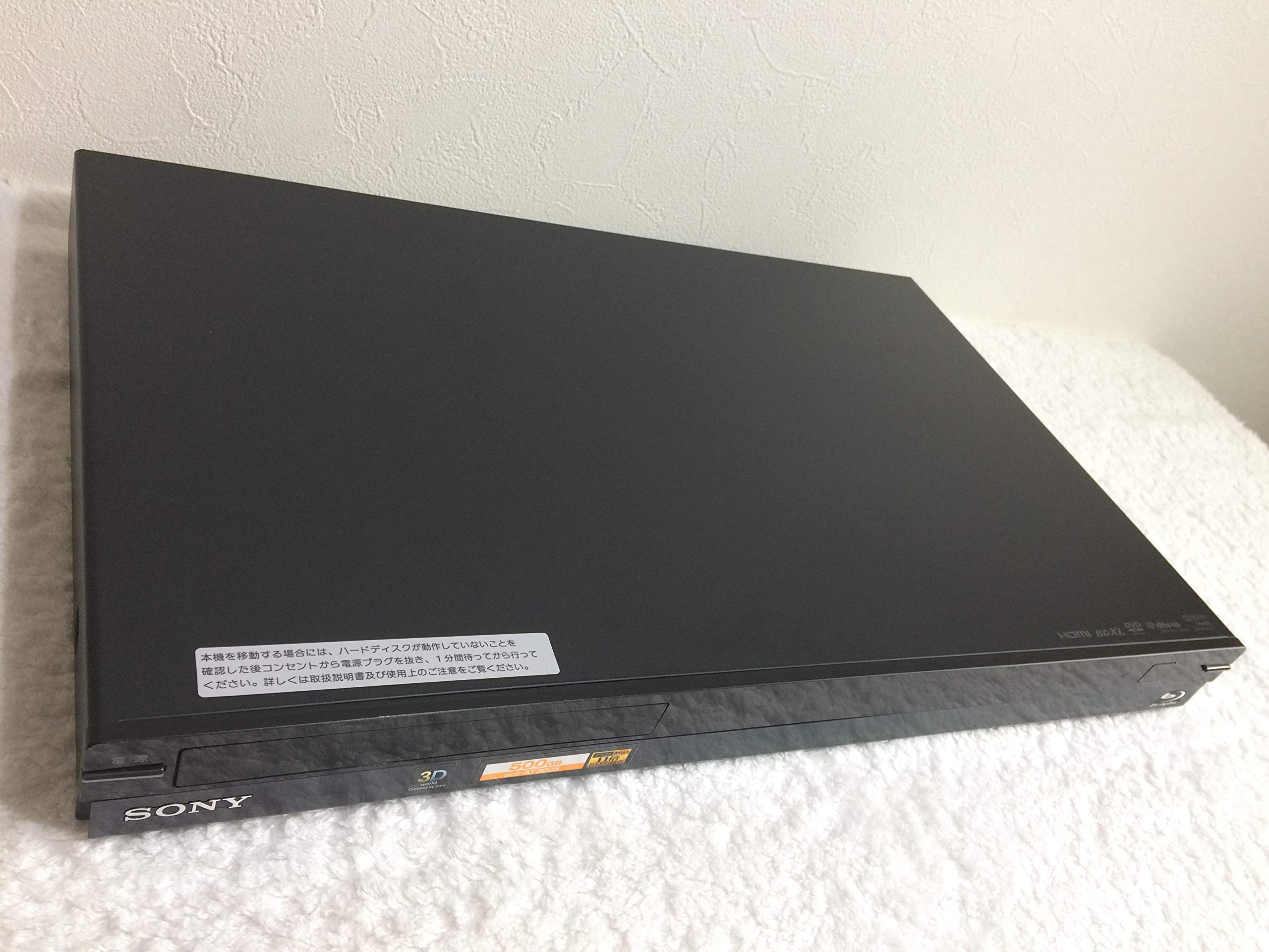 Amazon | SONY 500GB 1チューナー ブルーレイレコーダー BDZ-AT300S