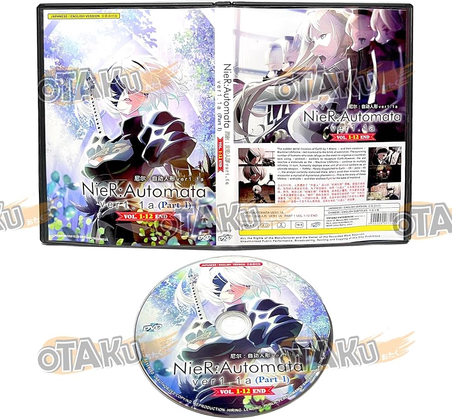 NIER : AUTOMATA VER1.1A (PART 1) - COMPLETE ANIME TV SERIES DVD