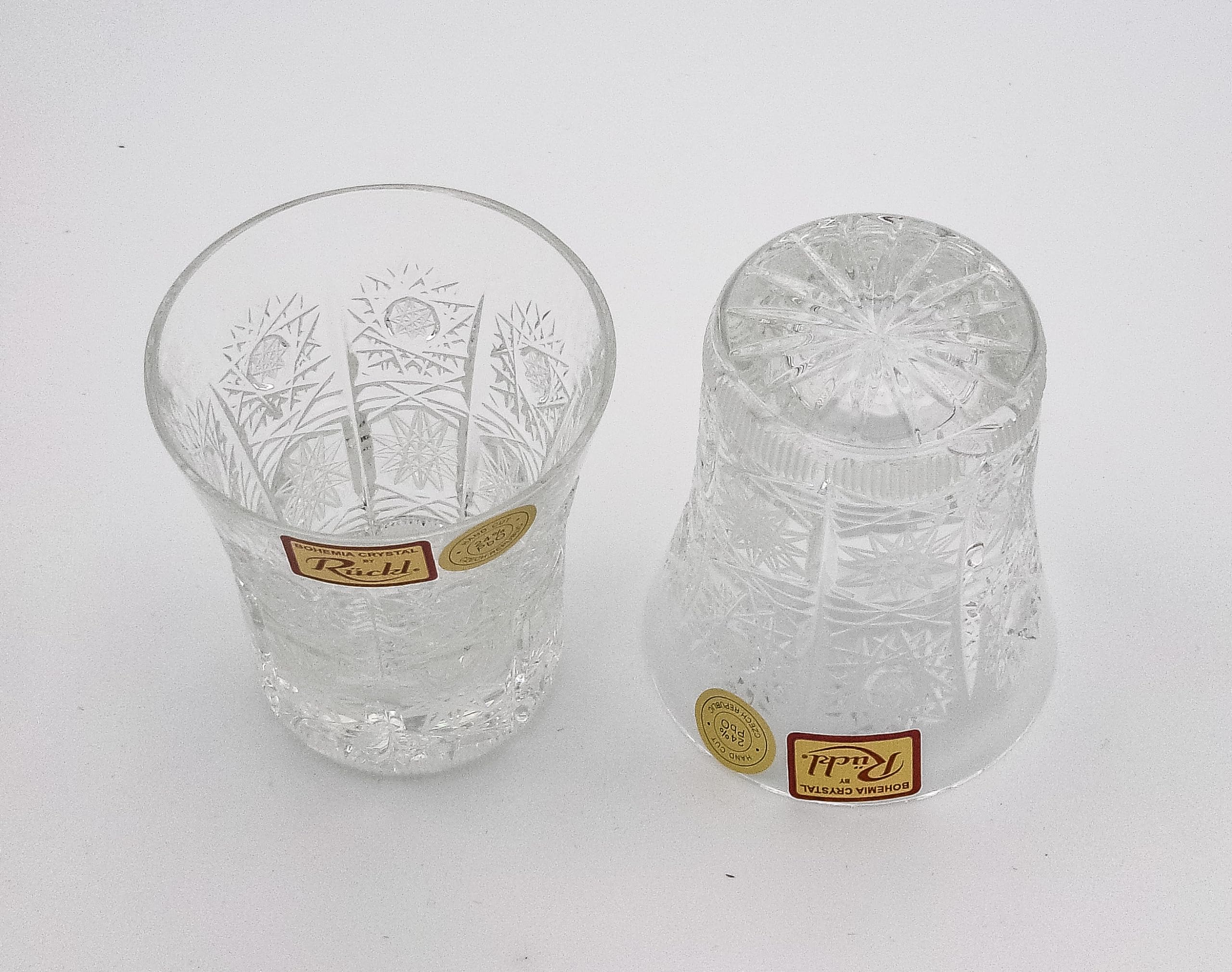 Amazon.co.jp: ボヘミアングラス クリスタル 500PK 冷酒グラス 2個