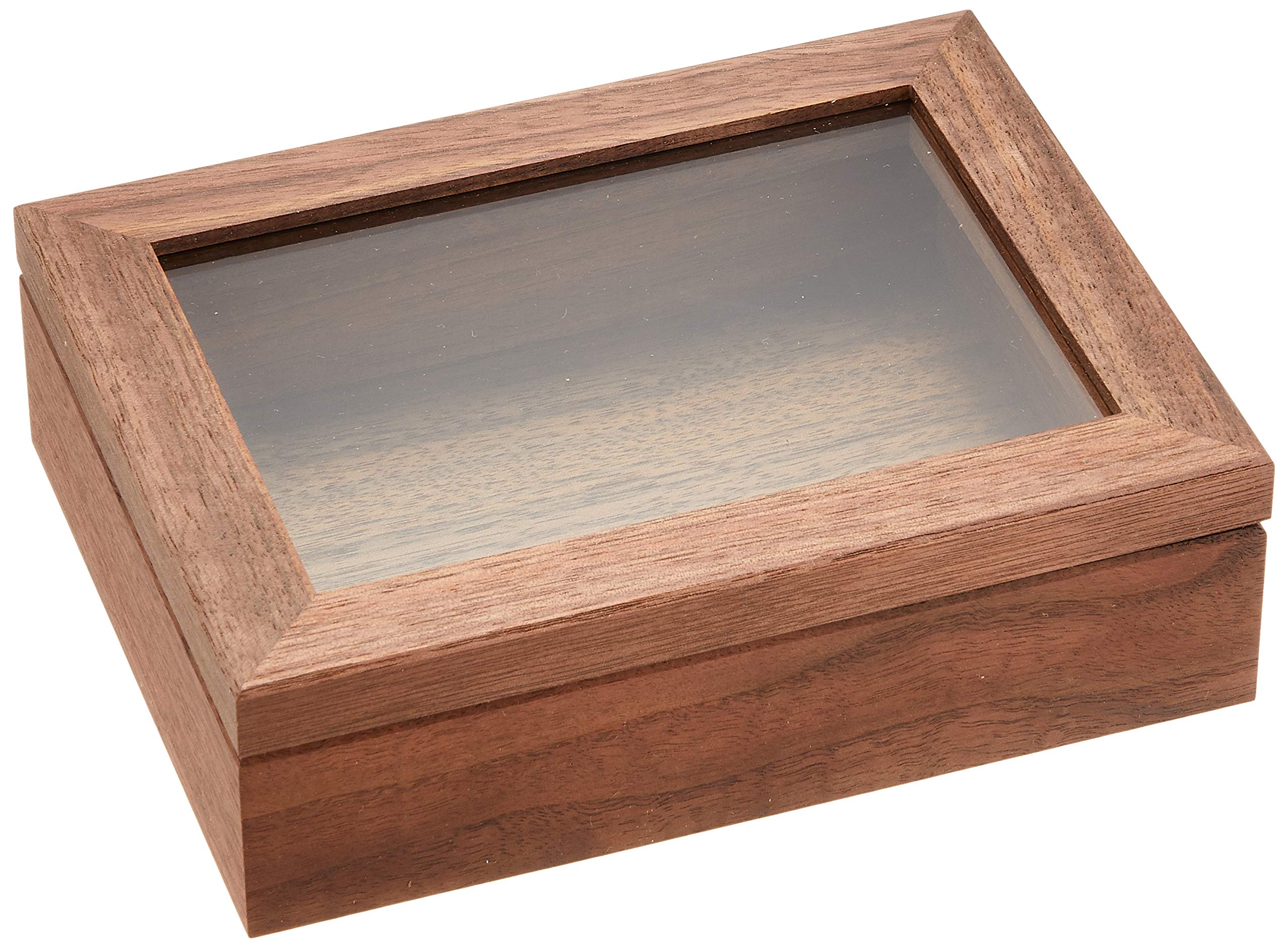 Amazon.co.jp: La-Luz (ラ・ルース) ウォールナットアクセサリーケース