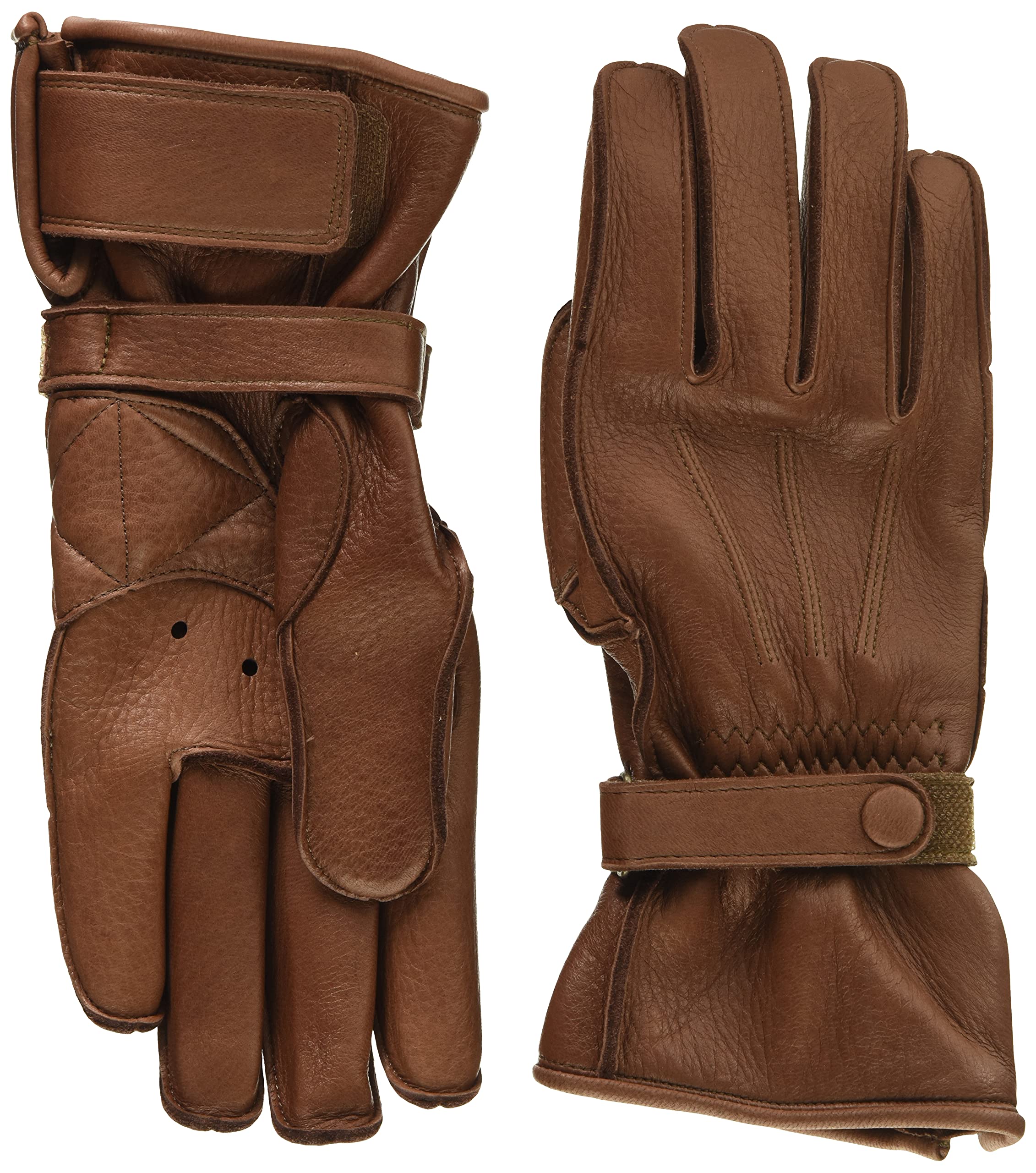 Amazon | [ジェイアールピー] バイク用グローブ 【北米産鹿革】【日本