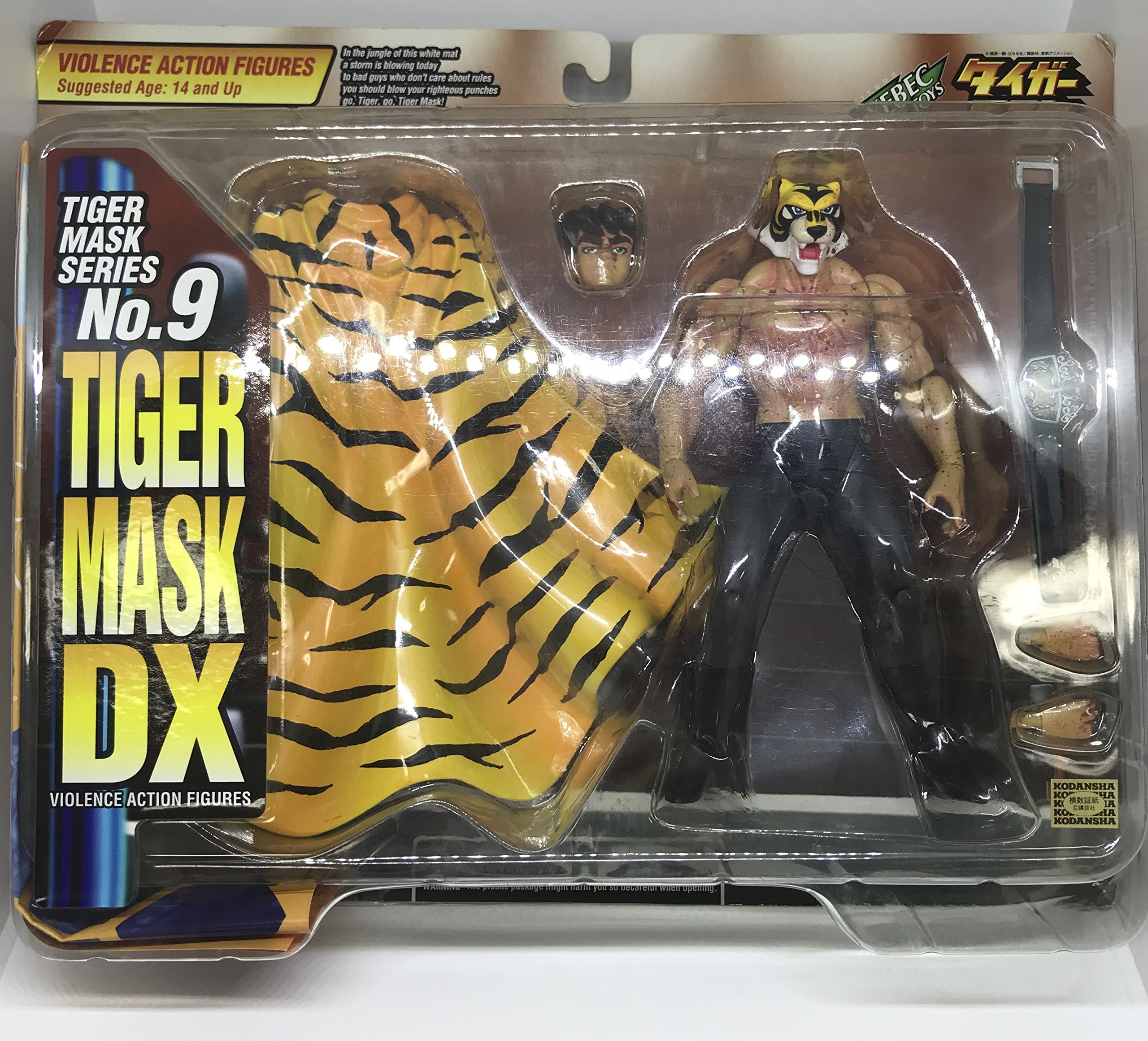 Amazon.co.jp: タイガーマスク DX 限定血飛沫ver アクションフィギュア