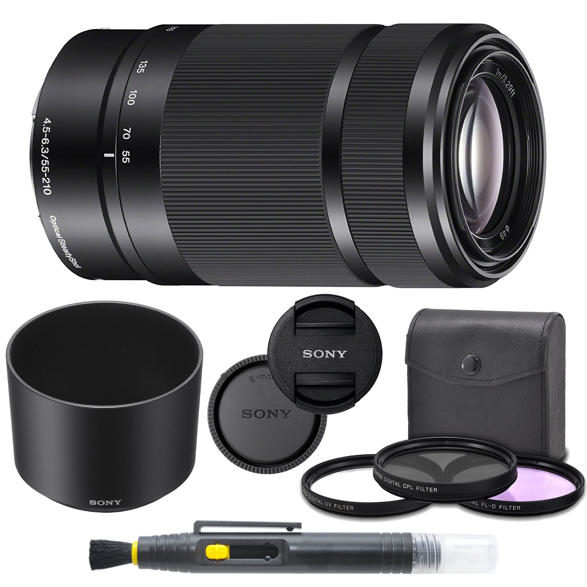 Amazon.com : Sony E 55-210mm f/4.5-6.3 OSS Lens (Black) for Sony E