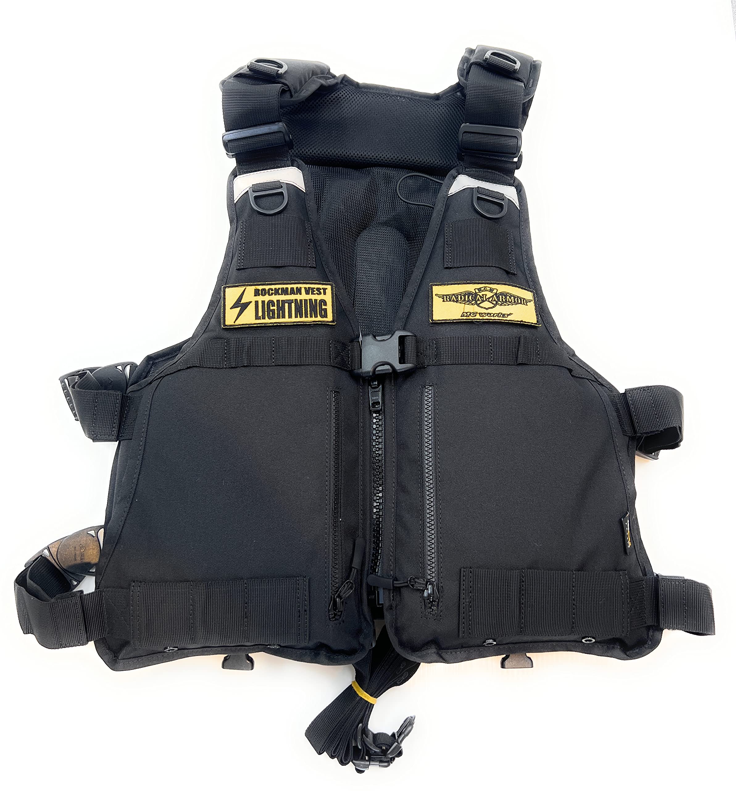 Amazon.co.jp: MC Works Rockman Vest 4 (NEW), all smoky black