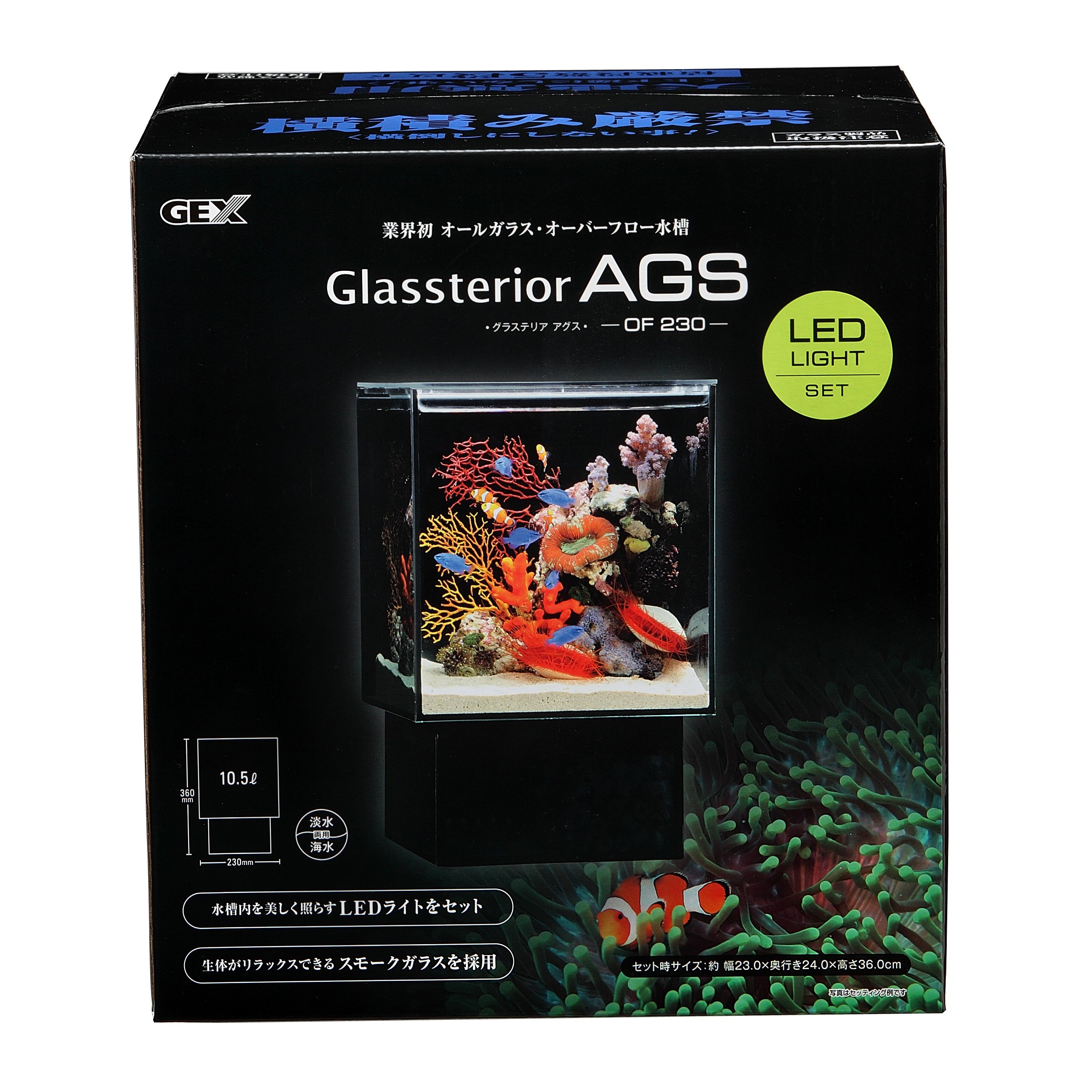 Amazon | GEX AQUARIUM グラステリアAGS アグス オーバーフロー