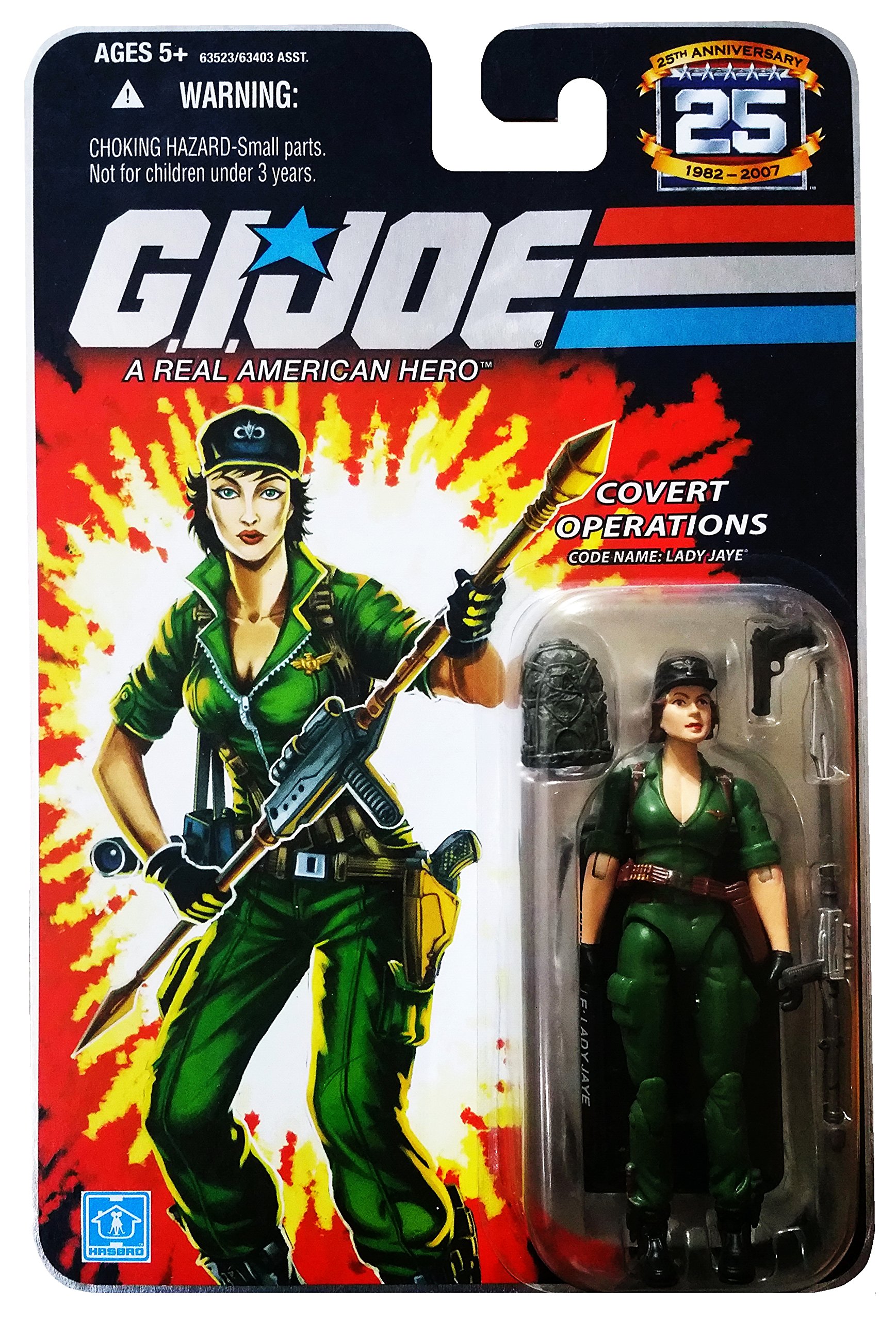 Amazon.com: G.I. Joe 25th Anniversary: Lady Jaye (Covert