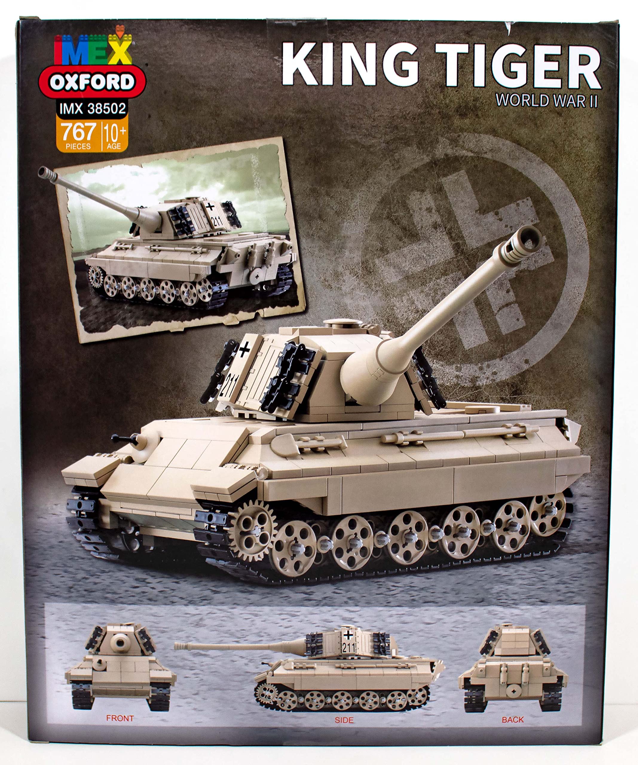 Amazon.co.jp: Imex Oxford キングタイガー ドイツ第二次世界大戦 重