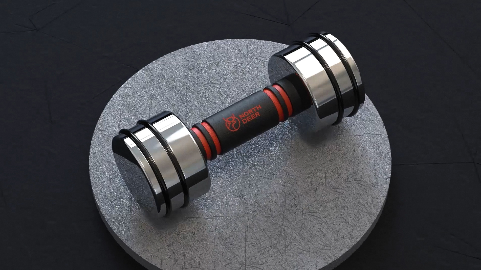 Amazon | 【公式】Northdeer ダンベル 可変式 小型 スチール製 10kg