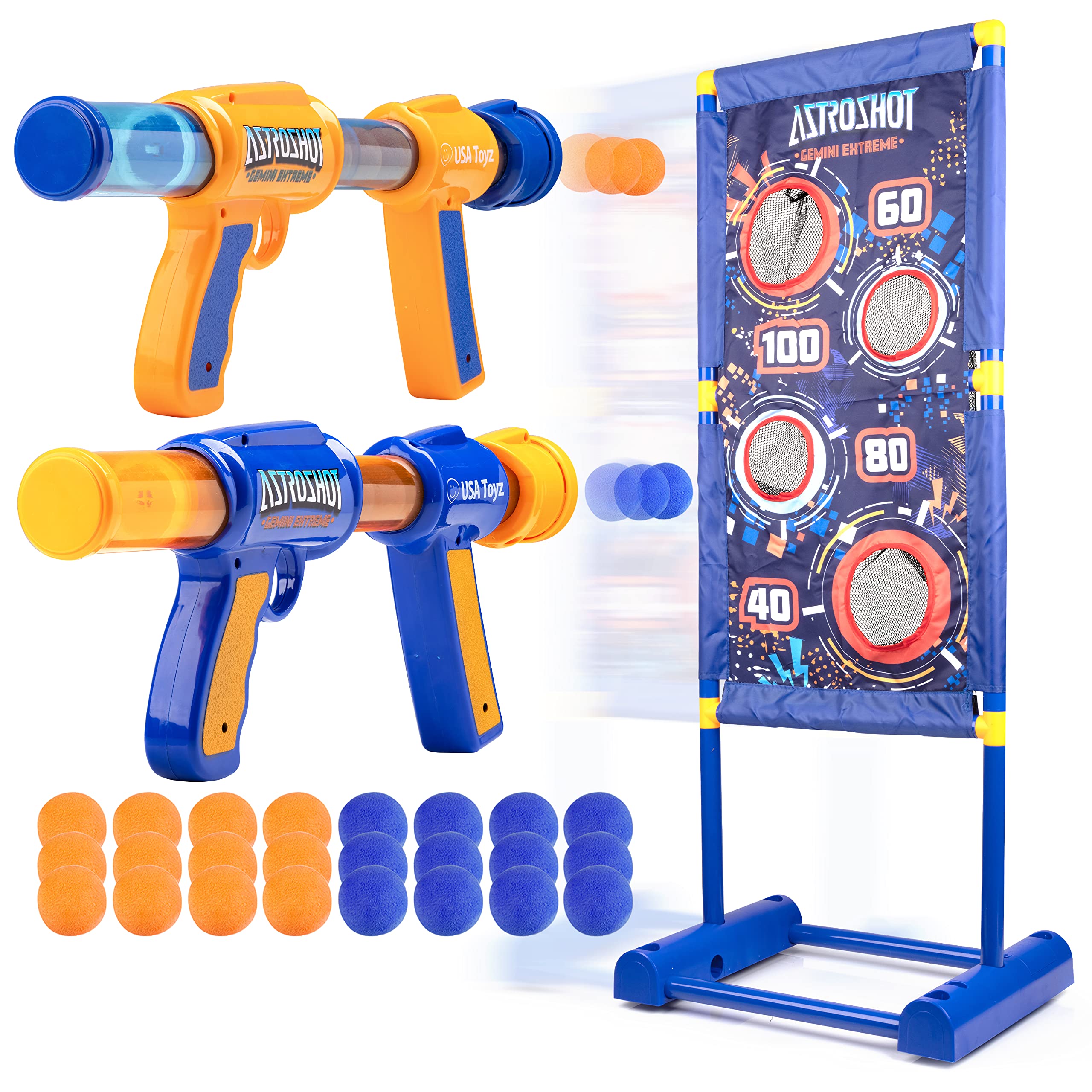 Amazon.com: USA Toyz Astroshot Gemini Extreme Shooting Game for