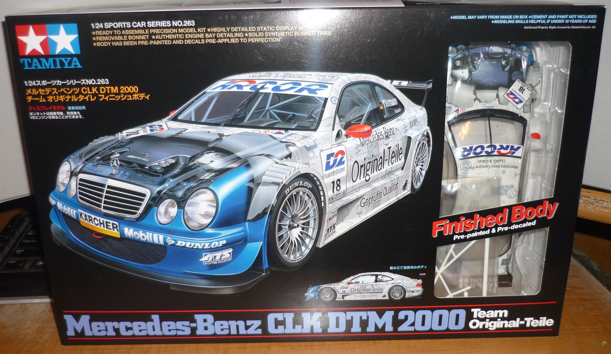 Amazon | タミヤ 1/24 スポーツカーシリーズ ベンツCLK