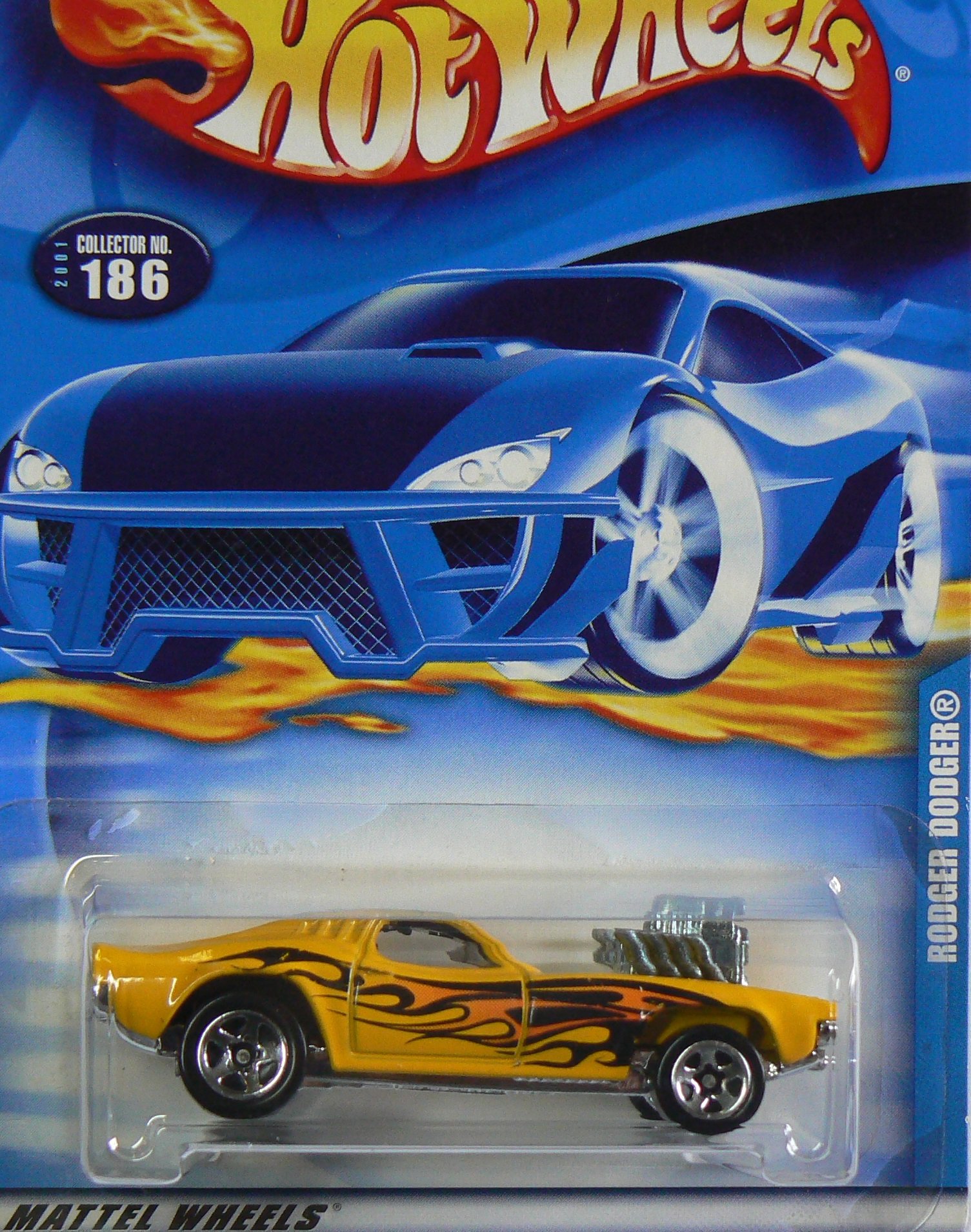 Hot Wheels 2001-186 Rodger Dodger 5SP 1:64 Scale : Amazon.com.br