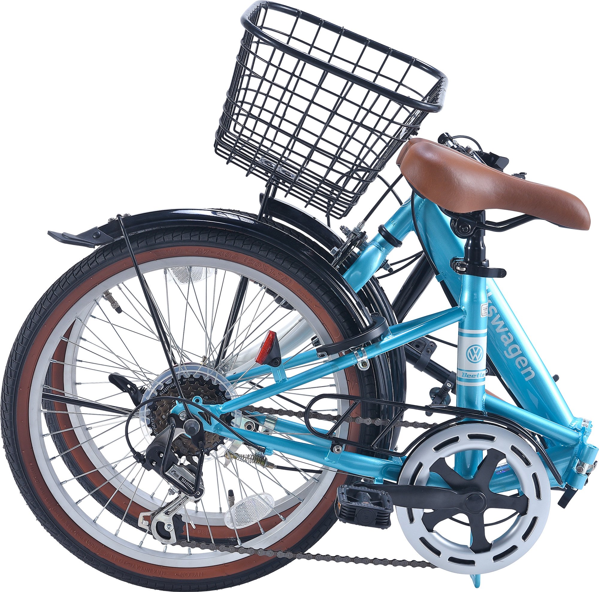 Amazon | Volkswagen(フォルクスワーゲン) 折りたたみ自転車 20インチ