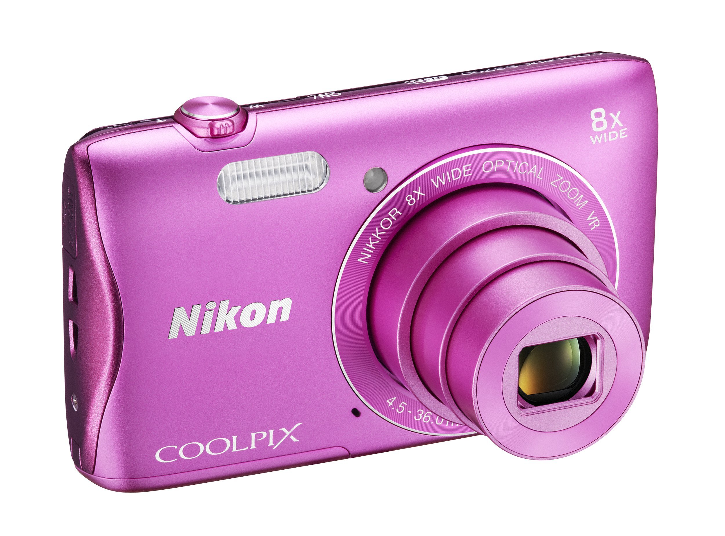 Amazon | Nikon デジタルカメラ COOLPIX S3700 ピンク 光学8倍ズーム