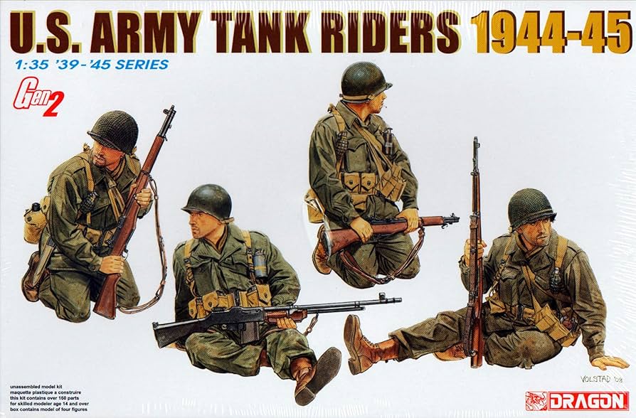 Amazon | ドラゴン 1/35 アメリカ陸軍 戦車搭乗兵 1944-45 GEN2