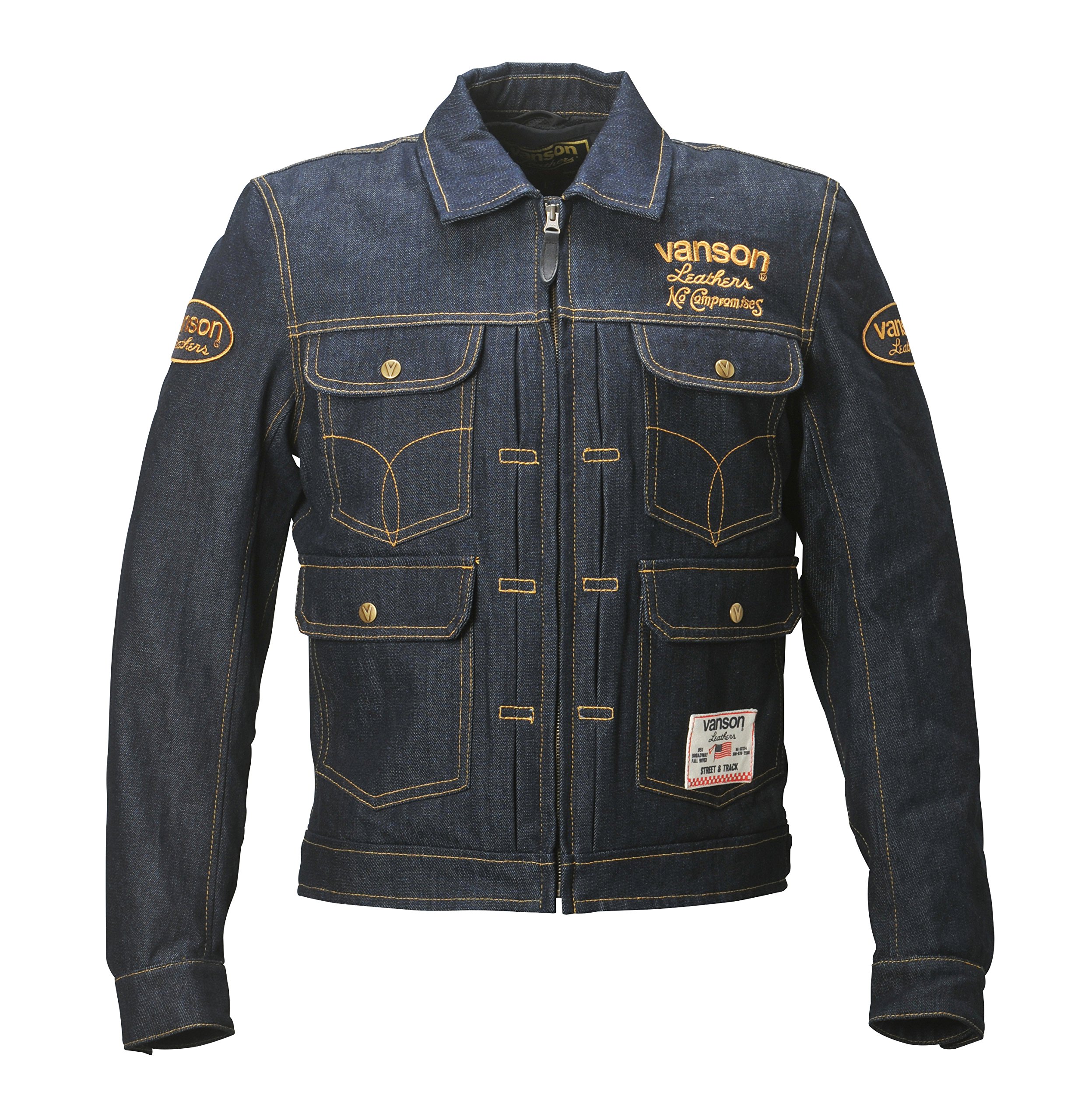 Amazon | VANSON(バンソン) デニムジャケット INDIGO・DENIM XL