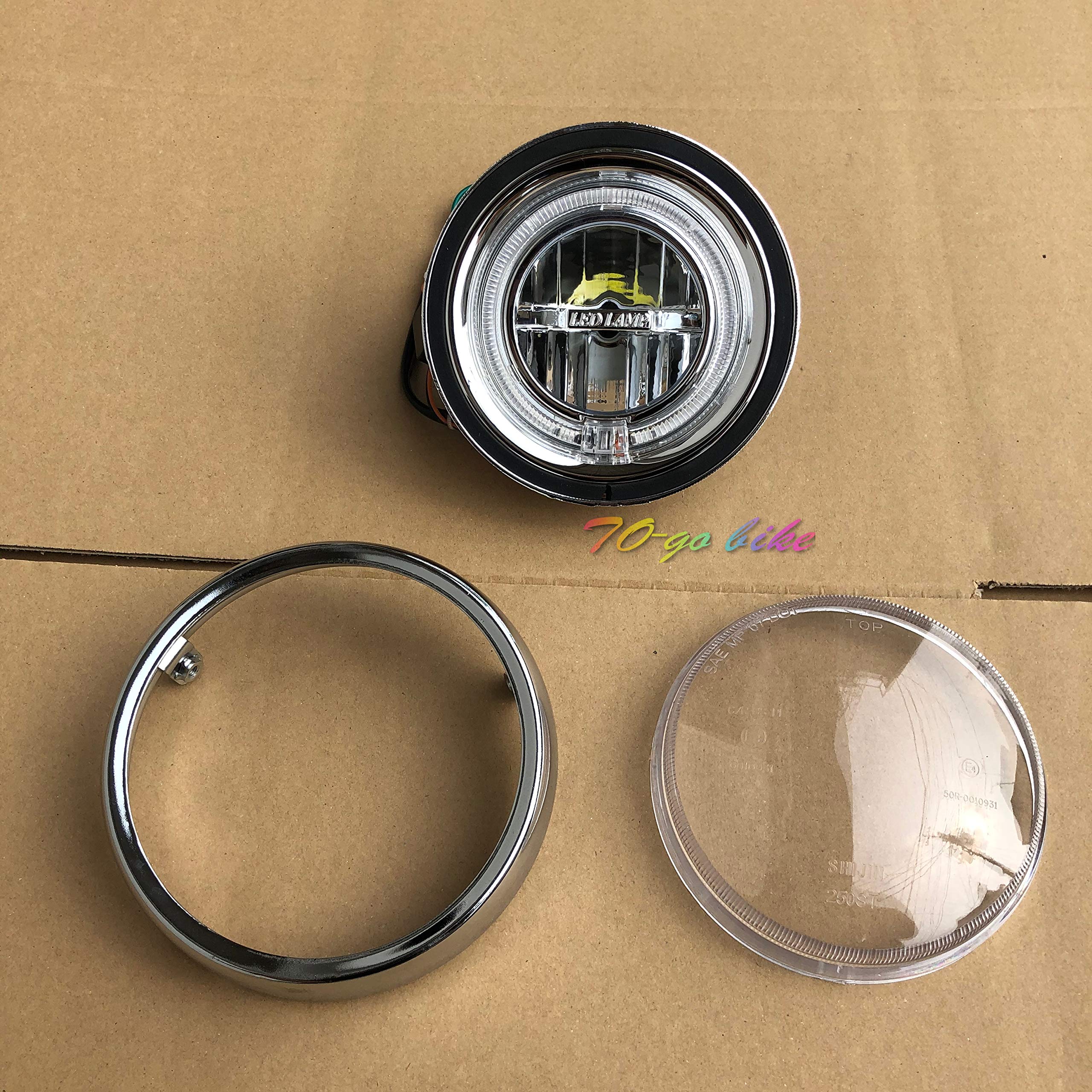 Amazon | モンキー 純正ヘッドライト用 冷却ファン搭載バルブ LED