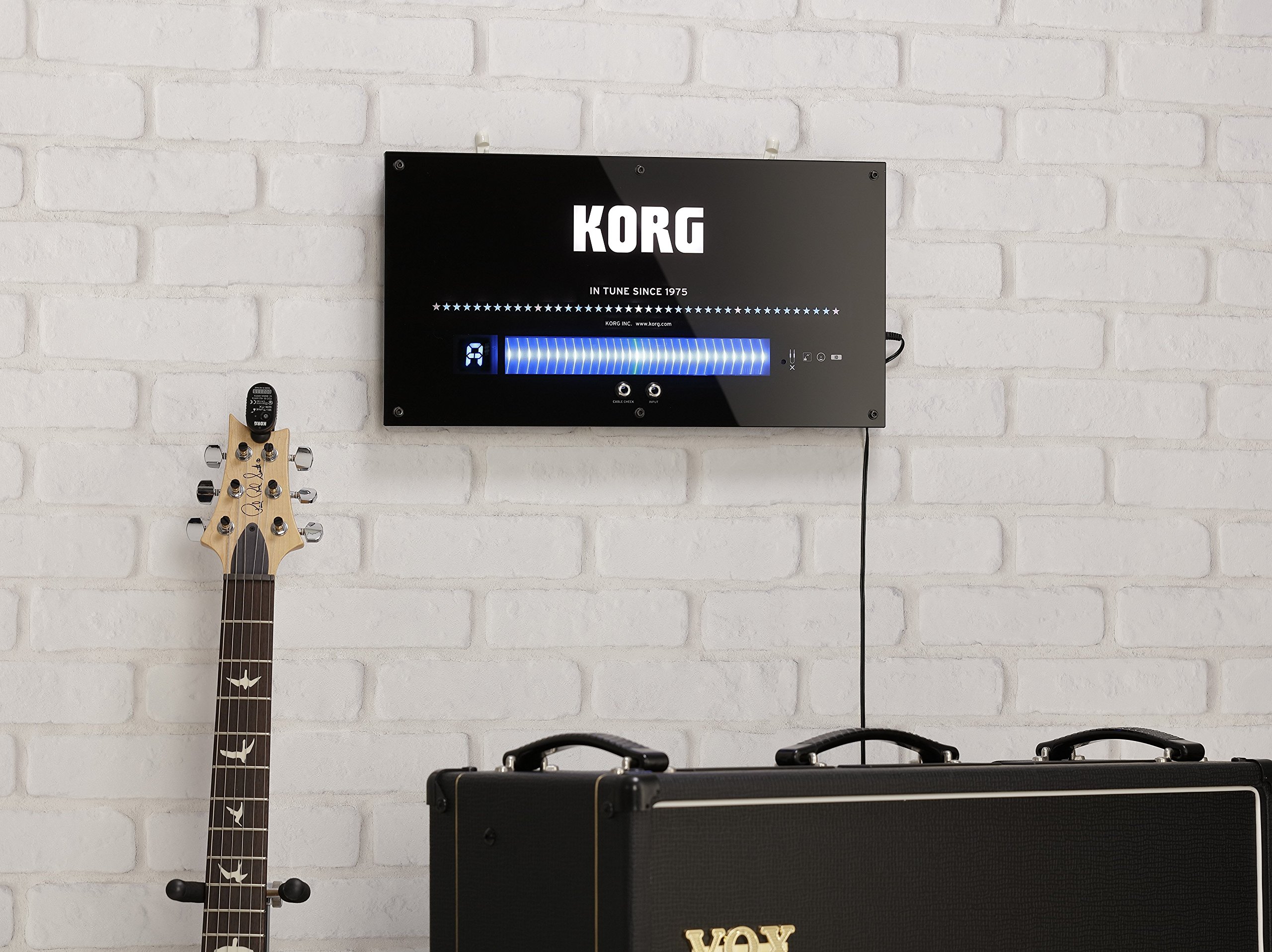 Amazon.co.jp: KORG ワイヤレス機能搭載 壁掛けチューナー ギター