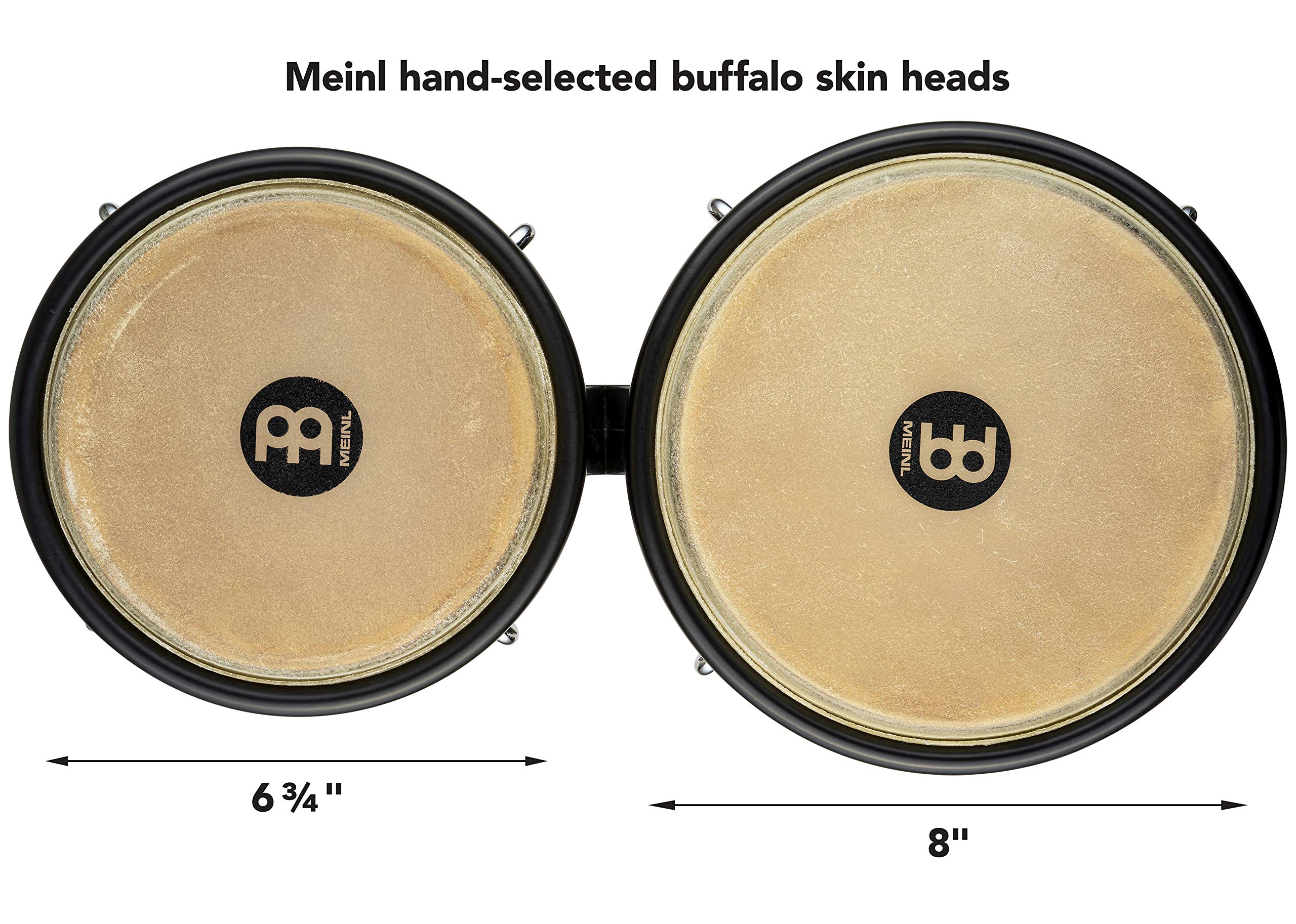 Amazon.com: Meinl 6.75-inch + 8-inch Freeride wood Series Bongo