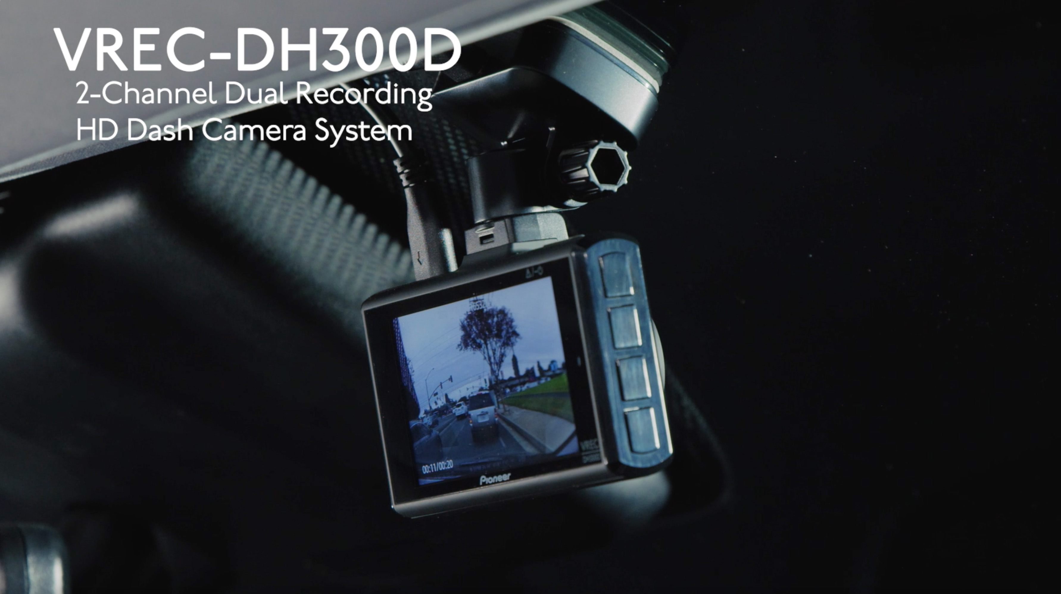 Amazon.com: Pioneer VREC-DH300D 2-Channel Dual Recording 1440p