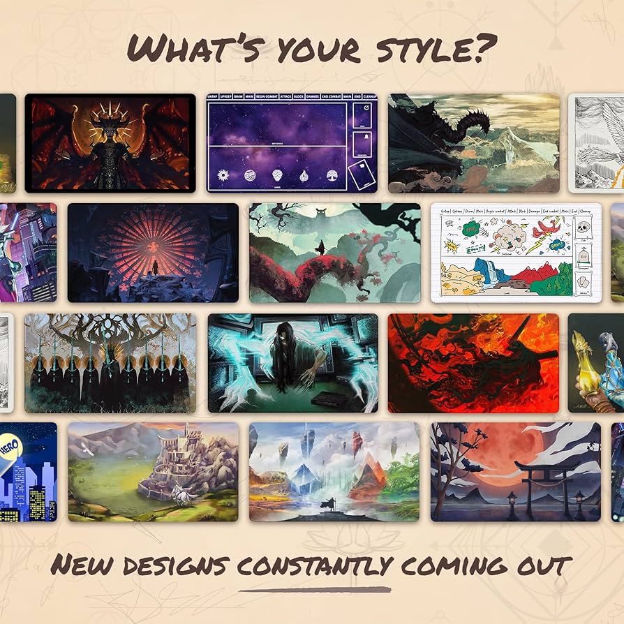 Amazon.com: Paramint Lilith (Stitched) - MTG Playmat by Anato