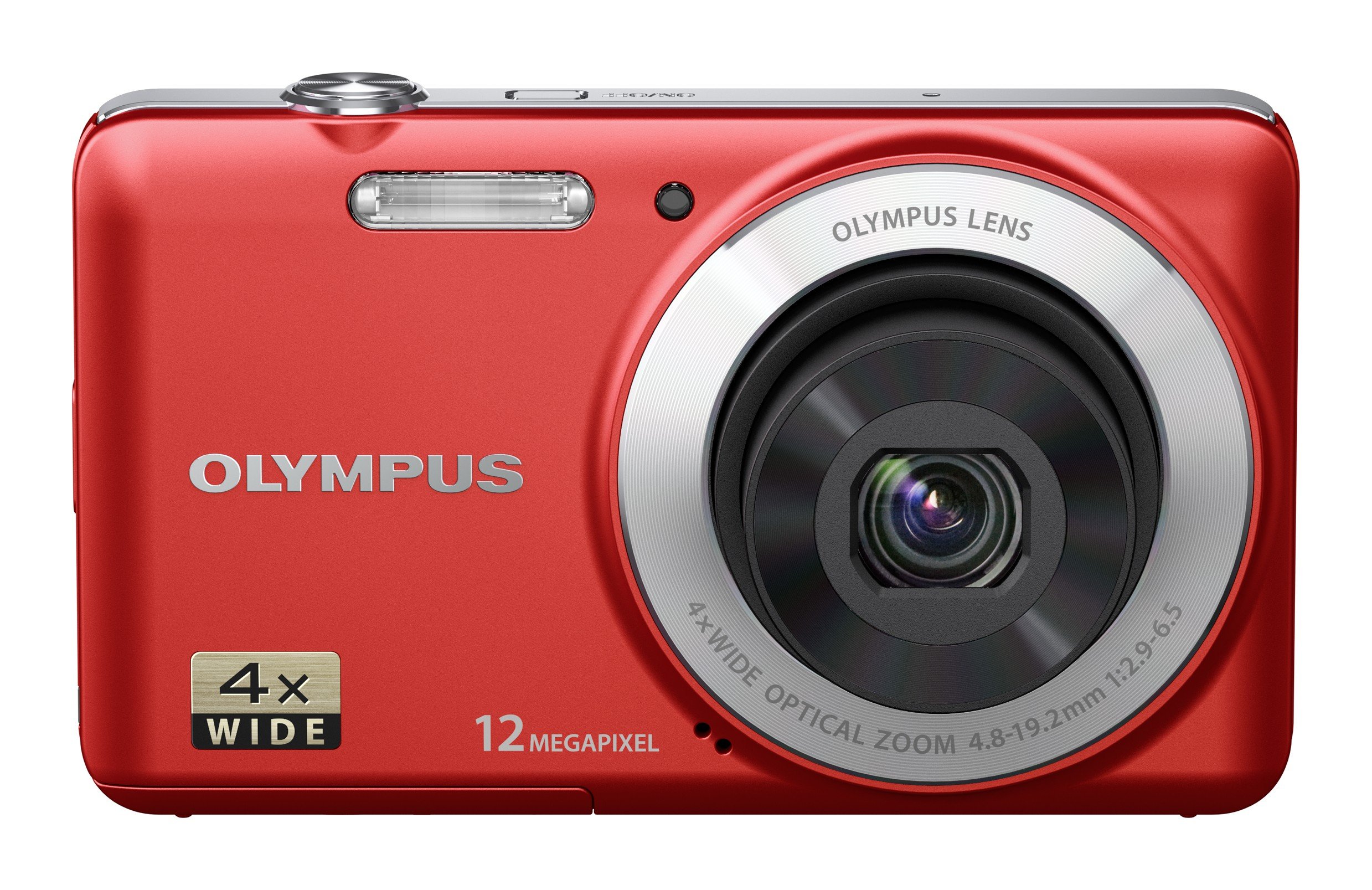 Amazon | OLYMPUS デジタルカメラ VG-110 レッド 1200万画素 広角27mm