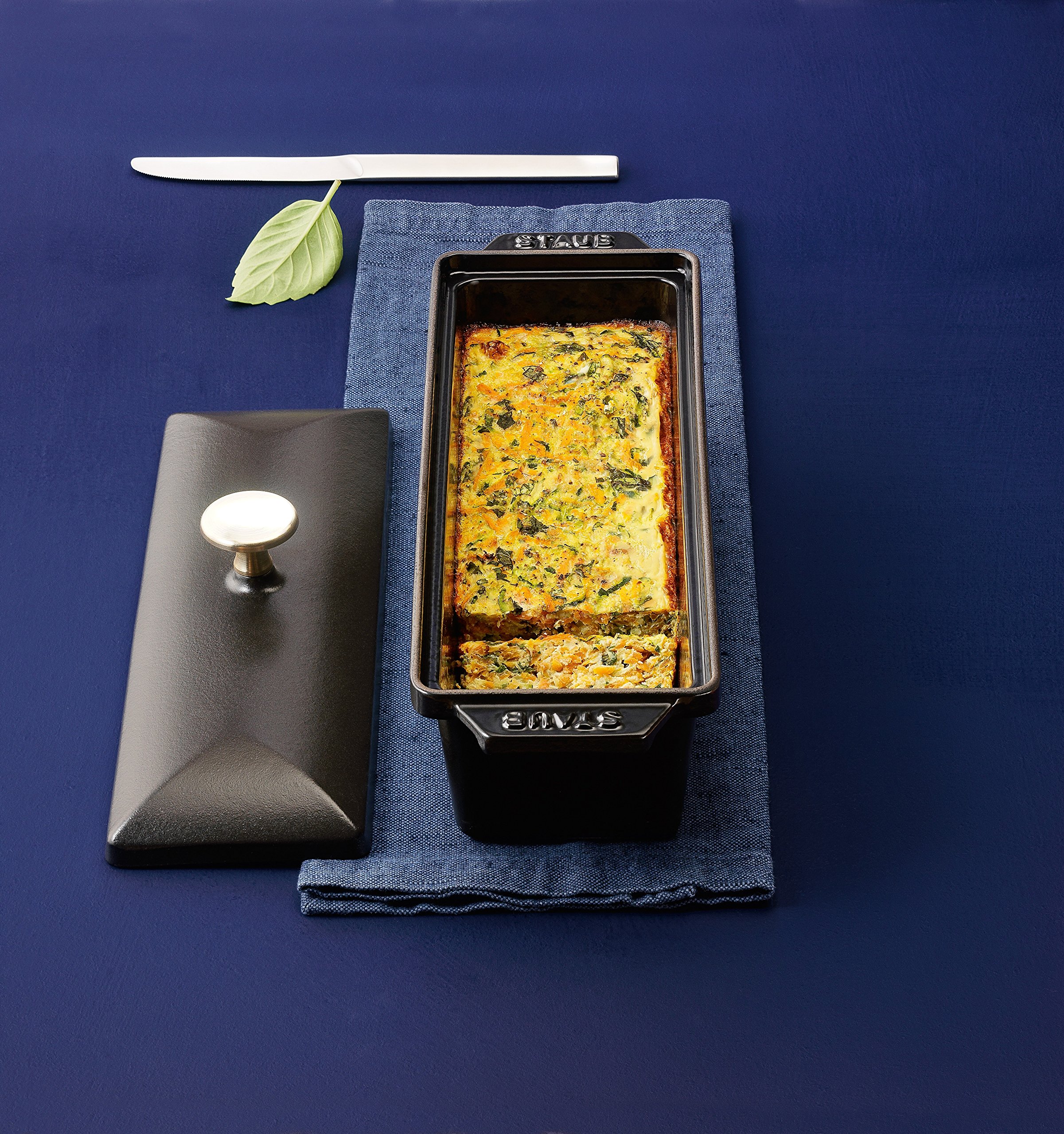 Amazon.co.jp: staub ストウブ 「 テリーヌ ブラック 30x11cm