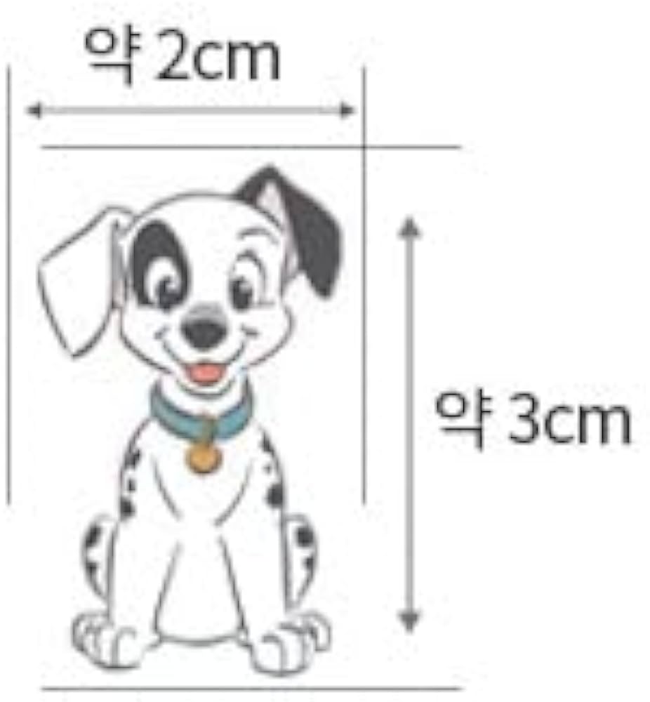 Amazon | キャラクター生地 101匹わんちゃん ダルメシアン 犬柄 生地