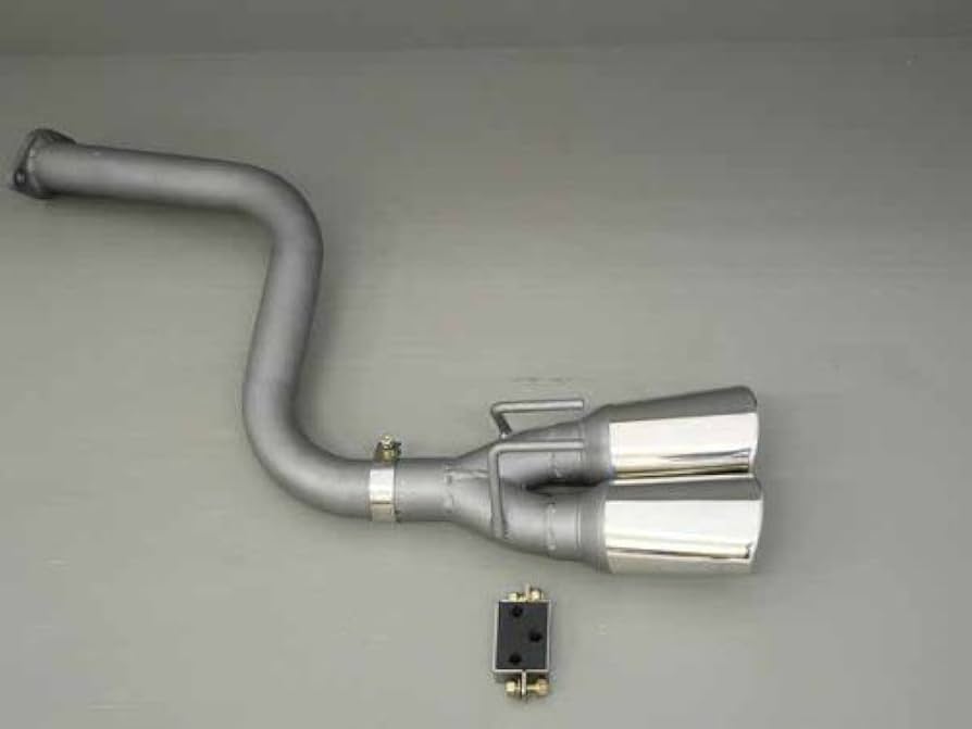 Amazon | AUTOACE ダイハツ ムーヴ センター出しデュアルマフラー