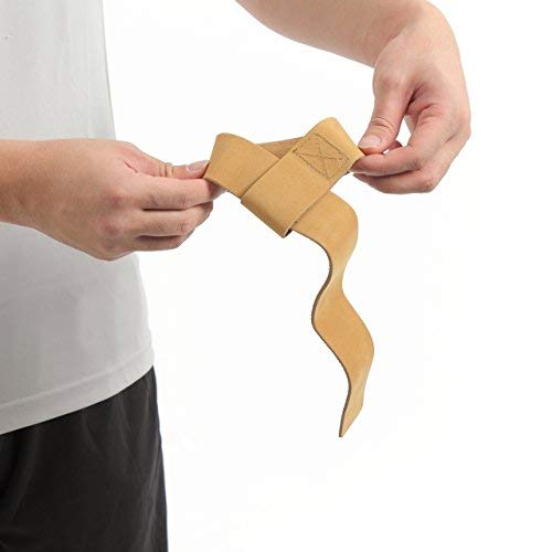 Amazon | Schiek(シーク) レザーリフティングストラップ ブラウン