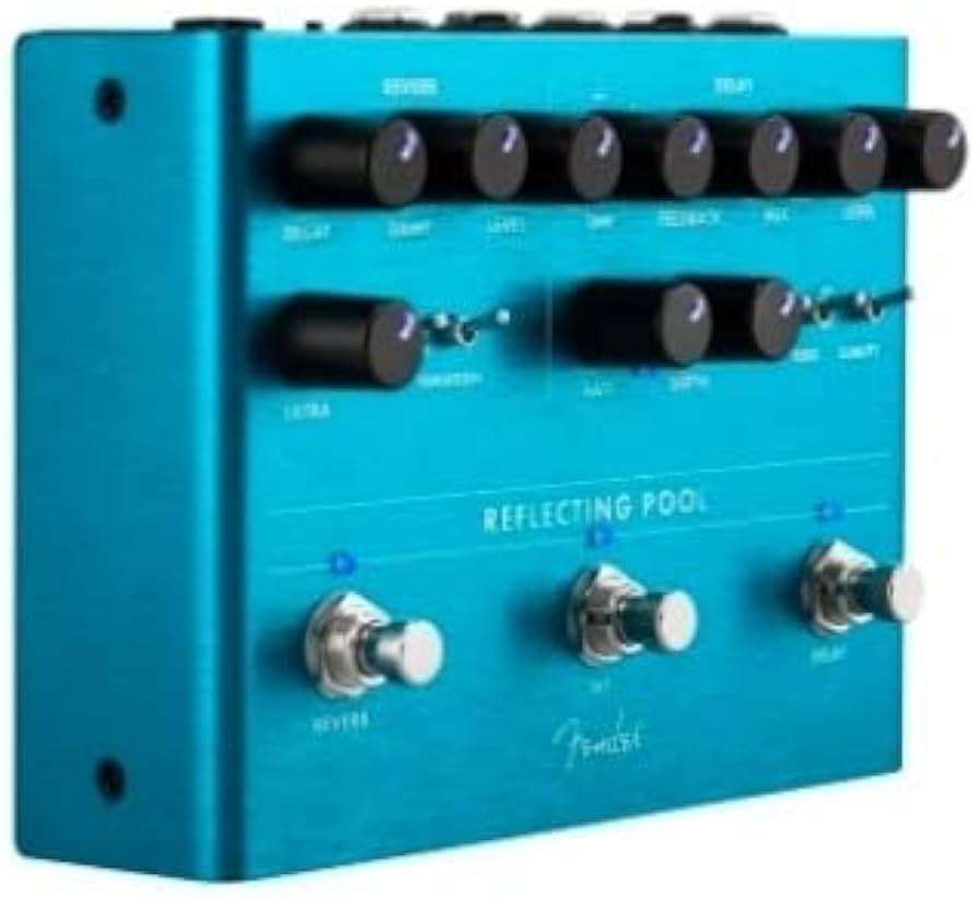 Amazon | Fender エフェクター Reflecting Pool Delay/Reverb | ワウ