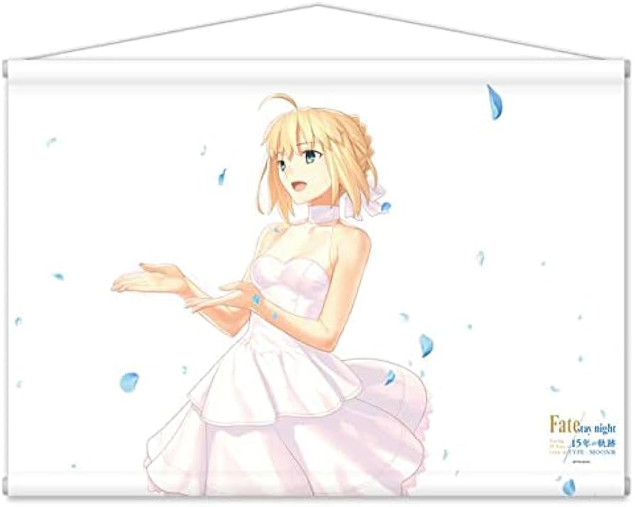 Amazon.co.jp: TYPE-MOON展 Fatestay night B2タペストリー セイバー