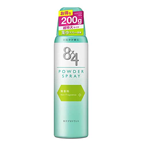 Amazon.co.jp: エイトフォー 花王 8X4パウダースプレー 無香料 200G