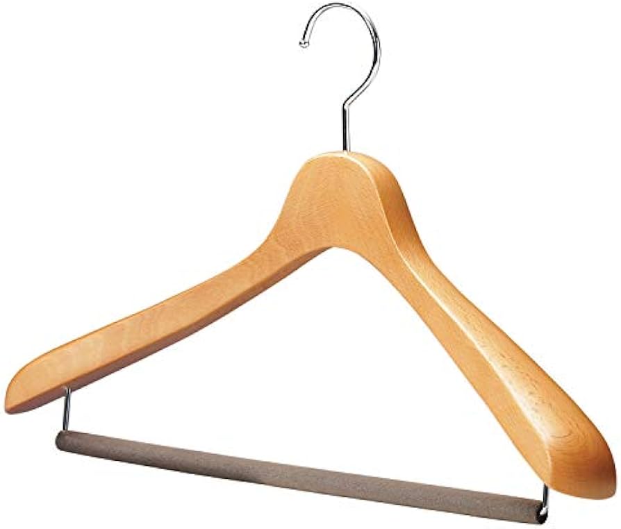 Amazon.co.jp: 【ナカタハンガー】日本製 メンズハンガーギフト 木製