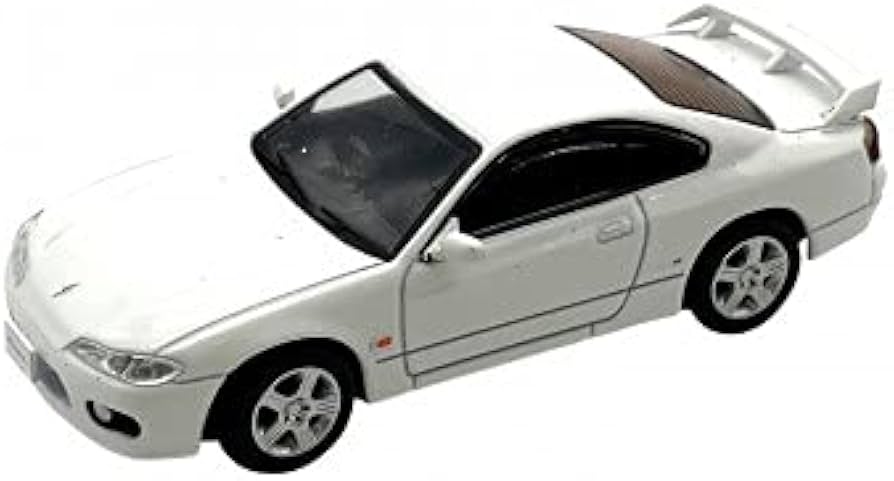 Amazon | ☆ ダイキャストマスター 1/64 日産 シルビア S15 ホワイト