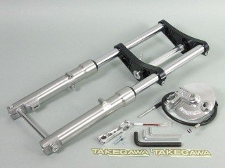 Amazon | スペシャルパーツ武川 フロントフォーク 27パイ正立フロント