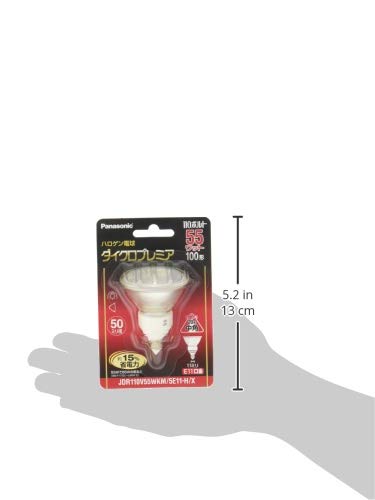 Amazon | パナソニック ハロゲンランプ ダイクロプレミア 110V 55W形