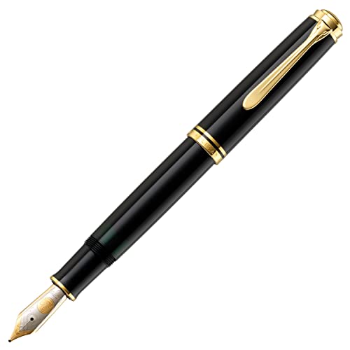 Amazon | Pelikan ペリカン スーベレーン M800万年筆黒 BB 極太 M800
