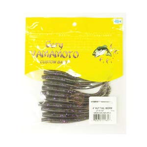 Amazon.co.jp: ゲーリーヤマモト ワーム 4インチ カットテールワーム