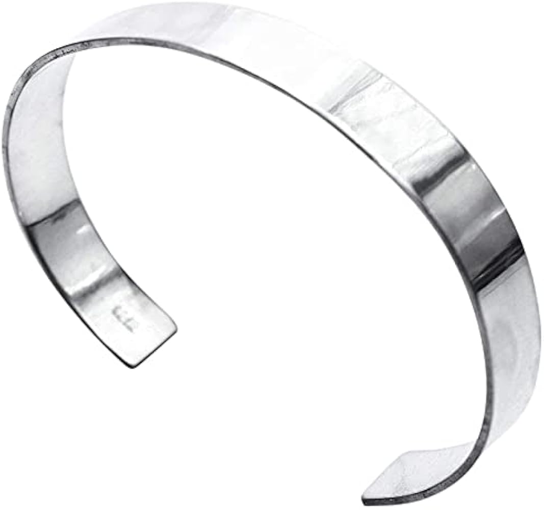 Amazon | シルバープレーンバングル 日本製 シルバー バングル