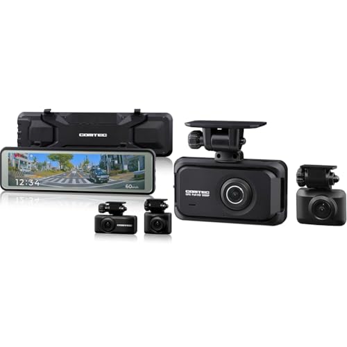 Amazon | 【セット買い】【Amazon.co.jp 限定】コムテック ミラー型