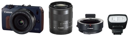 Amazon | Canon ミラーレス一眼カメラ EOS M ダブルレンズキット EF