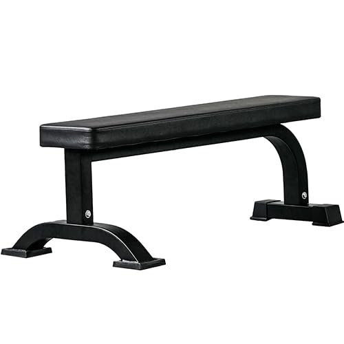 Amazon | [リーディングエッジ] フラットベンチ 固定式 耐荷重300kg 高