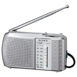 Amazon.co.jp: SONY FM/AMハンディーポータブルラジオ ICF-9 : 家電