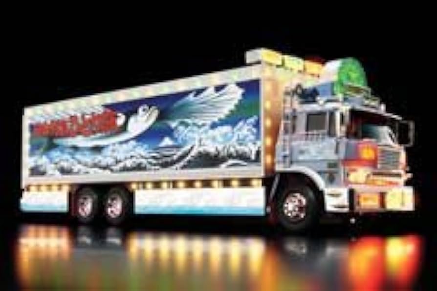 Amazon.co.jp: スカイネット 1/32 RC トラック野郎 No.06 熱風5000キロ