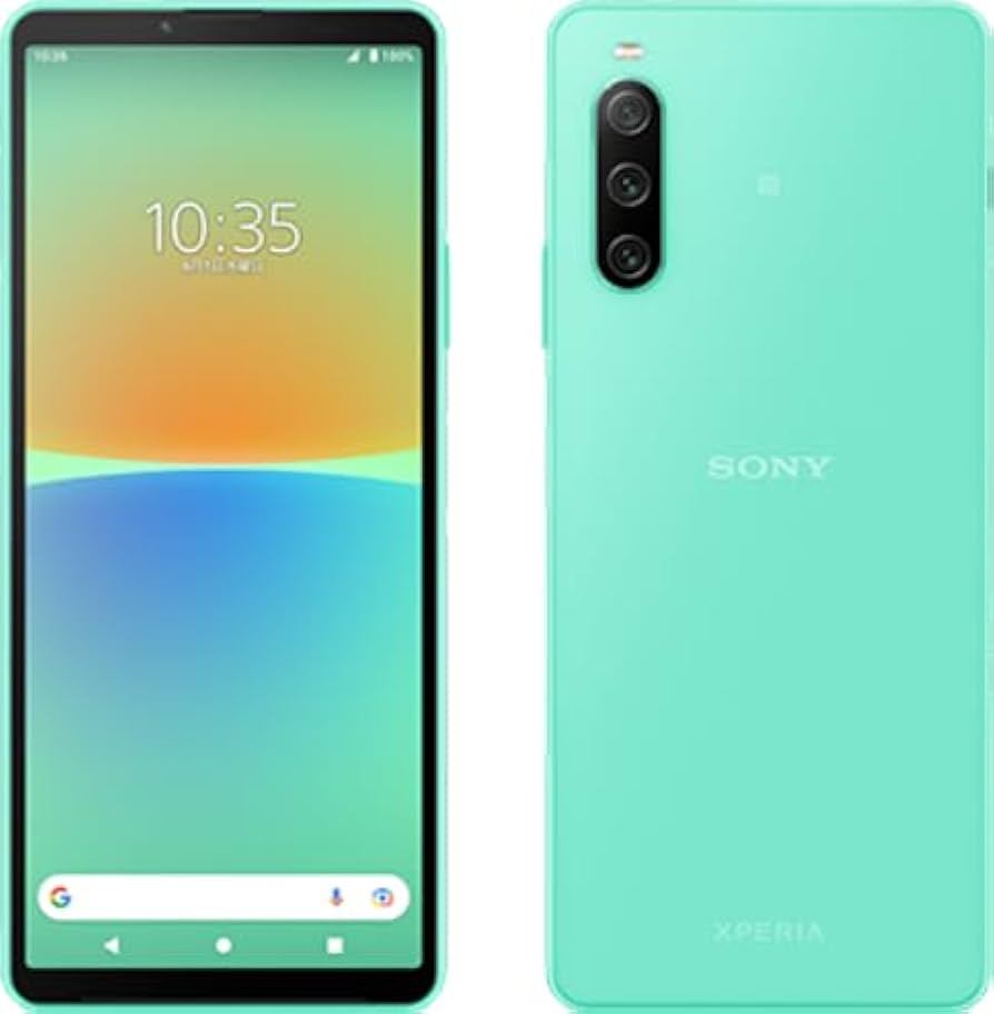 Amazon | 【整備済み品】 Sony Xperia 10 IV docomo 128GB ミント