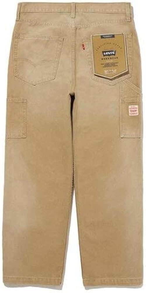 Amazon | [リーバイス] 568(TM) ルーズストレート ダブルニー ベージュ